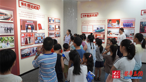 平度市税务局开展“税润童心 我是小税官”职业体验研学活动