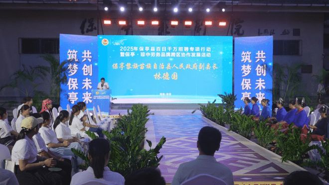 保亭举办招聘专项行动 搭建平台促人才与企业“双向奔赴”